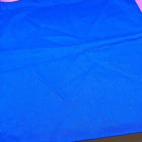 Stuart Weitzman Drawstring Top Large Dust Bag Royal Blue Travel Storage Cover - Picture 9 of 10